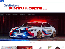 Tablet Screenshot of pintunorte.com